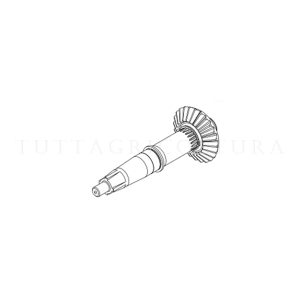 ALBERO PULEGGIA COMPLETO BCS ROTEX 59232016