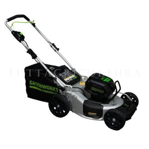 Tagliaerba RASAERBA A BATTERIA GREENWORKS GC82LM51 BATTERIA 82V TAGLIO 51cm
