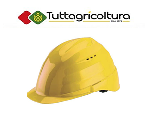 Elmetto Protettivo in Abs Giallo Ultraleggero