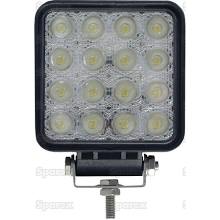 Faro Faretto 16 Led da Lavoro Led 12V 24V 3600 Lumen