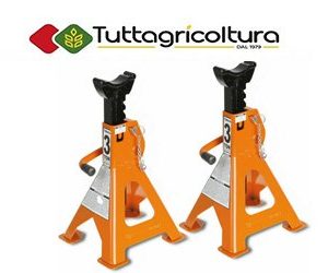 Coppia Cavalletti in Acciaio 3 Tonnellate Beta 3010/T3