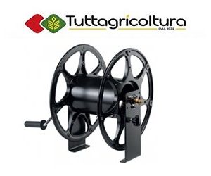 Avvolgitubo Manuale con Staffe in Alluminio Pressofuso