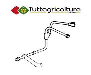 TUBO RIGIDO ORIGINALE ATTACCO ATTREEZZI PER TRATTORE NEW HOLLAND 60-93Dt / 60-93 / 60-94Dt / 60-94 / 65-88Dt / 65-88 - 5129139