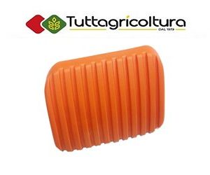 PEDALE ACCELERATORE ARANCIONE TRATTORE FIAT NEW HOLLAND CASE 70x55 mm - 84250071