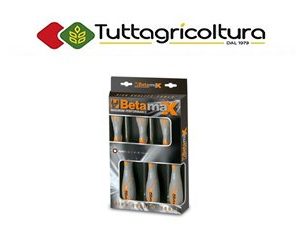 Set 6 Chiavi a Bussola Esogonale Beta con Impugnatura Tipo Lungo