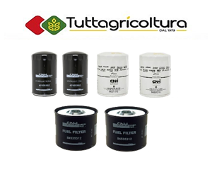 Kit Filtri Originali Cnh Fiat Trattore Fiat 1180-1280 47425202 84221215 84535312