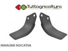 Zappe Curve Elica Per Fresa Maschio 80X7 10 Dx 10 Sx - M01110427R / M01110426R
