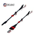 Asta Telescopica in Carbonio INFACO P9T210B da 247 a 402 cm con Batteria Integrata per Forbice Elettrica F3020