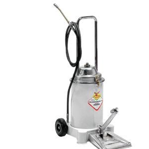 Ingrassatore manuale a pedale carrellato RAASM 68113 con serbatoio da 13 kg ad alta pressione
