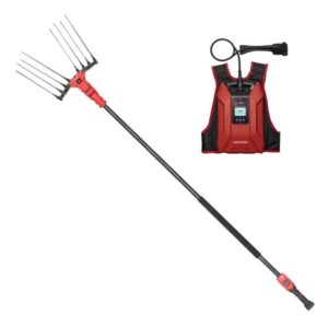 Kit Abbacchiatore Blue Bird Olimpo 23-56 At + N.1 Batteria a zaino 50.4 V - 18 Ah