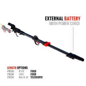 Asta Fissa in Carbonio INFACO P9F120 137 cm per Forbice Elettrica F3020